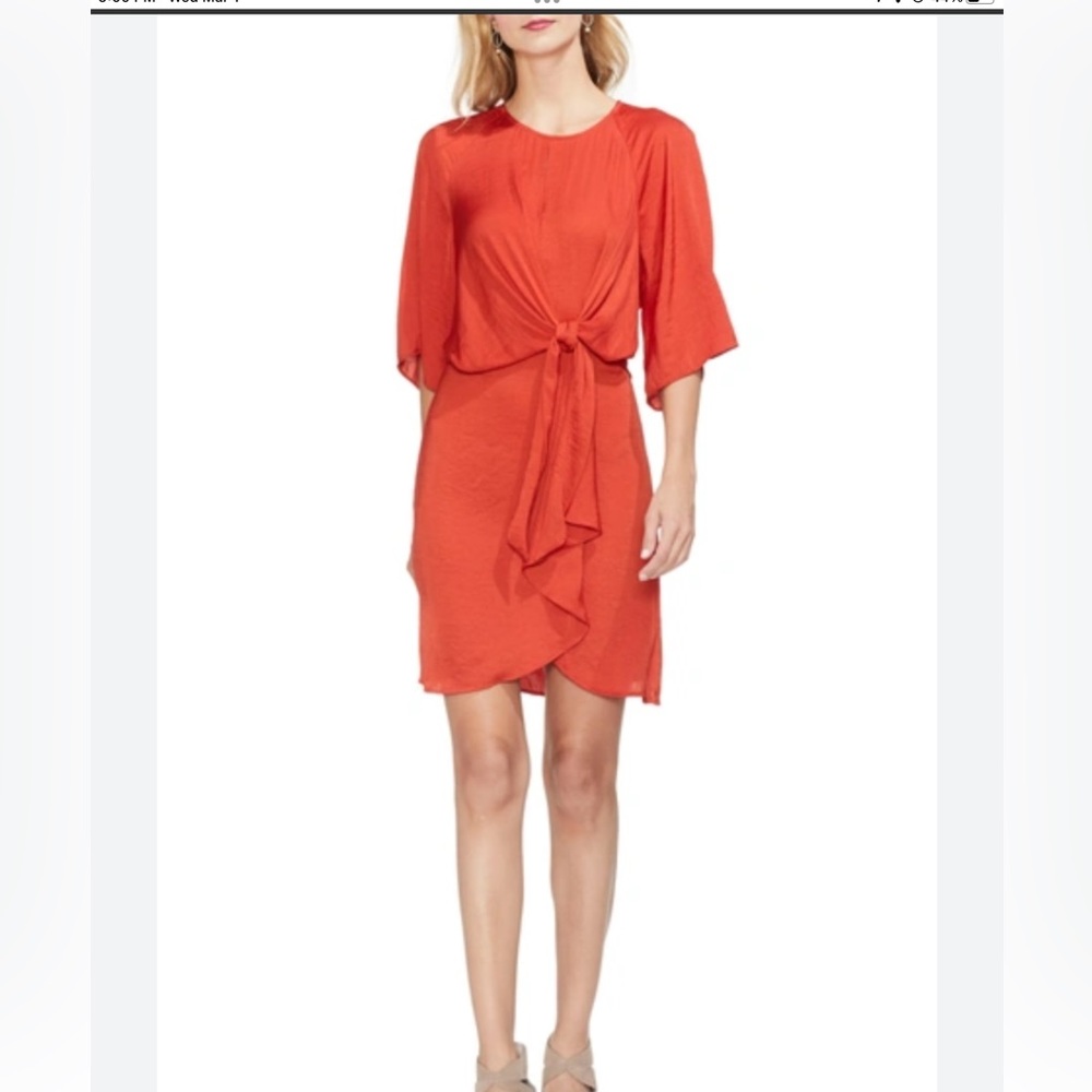 NWT! Vince Camuto silky dress/Size 2.